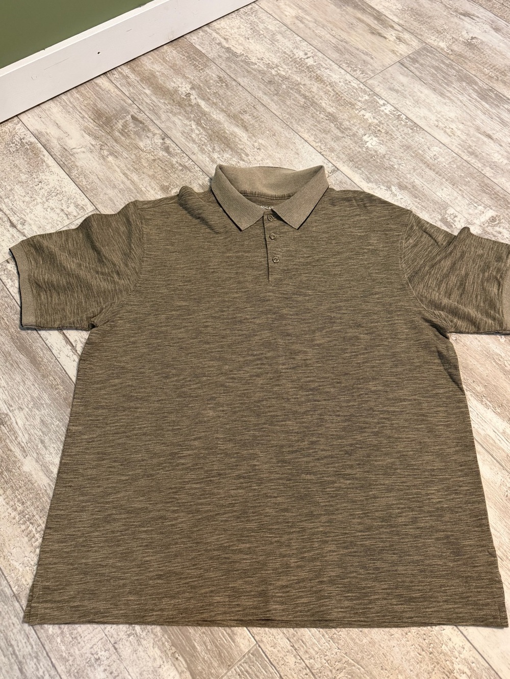 Haggar Men's Heathered Polo